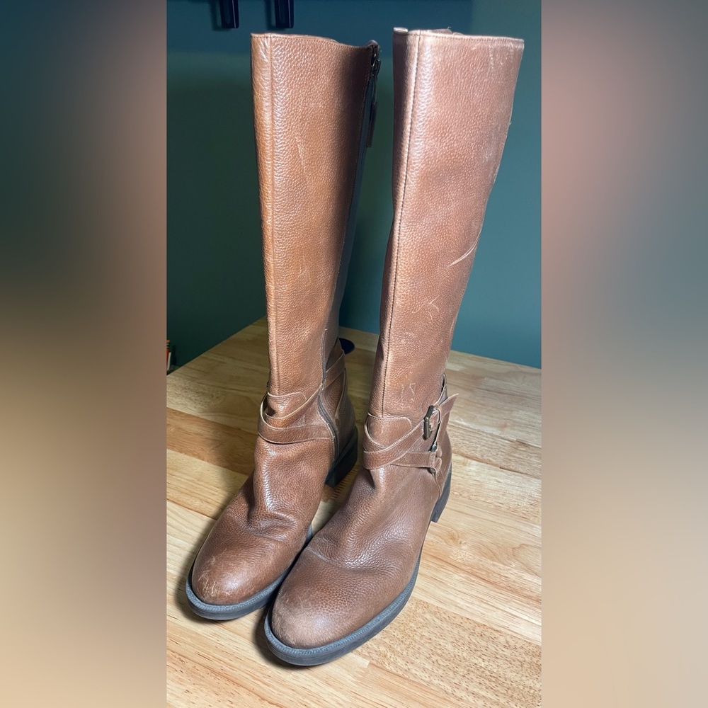 Enzo Angiolini Brown Knee High Boots